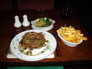 Today's Soup at Seafield Hotel