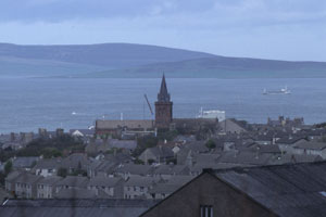 Kirkwall�̒���St. Magnus Cathedral