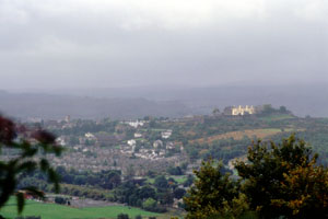 ���̉����猩��Stirling Castle